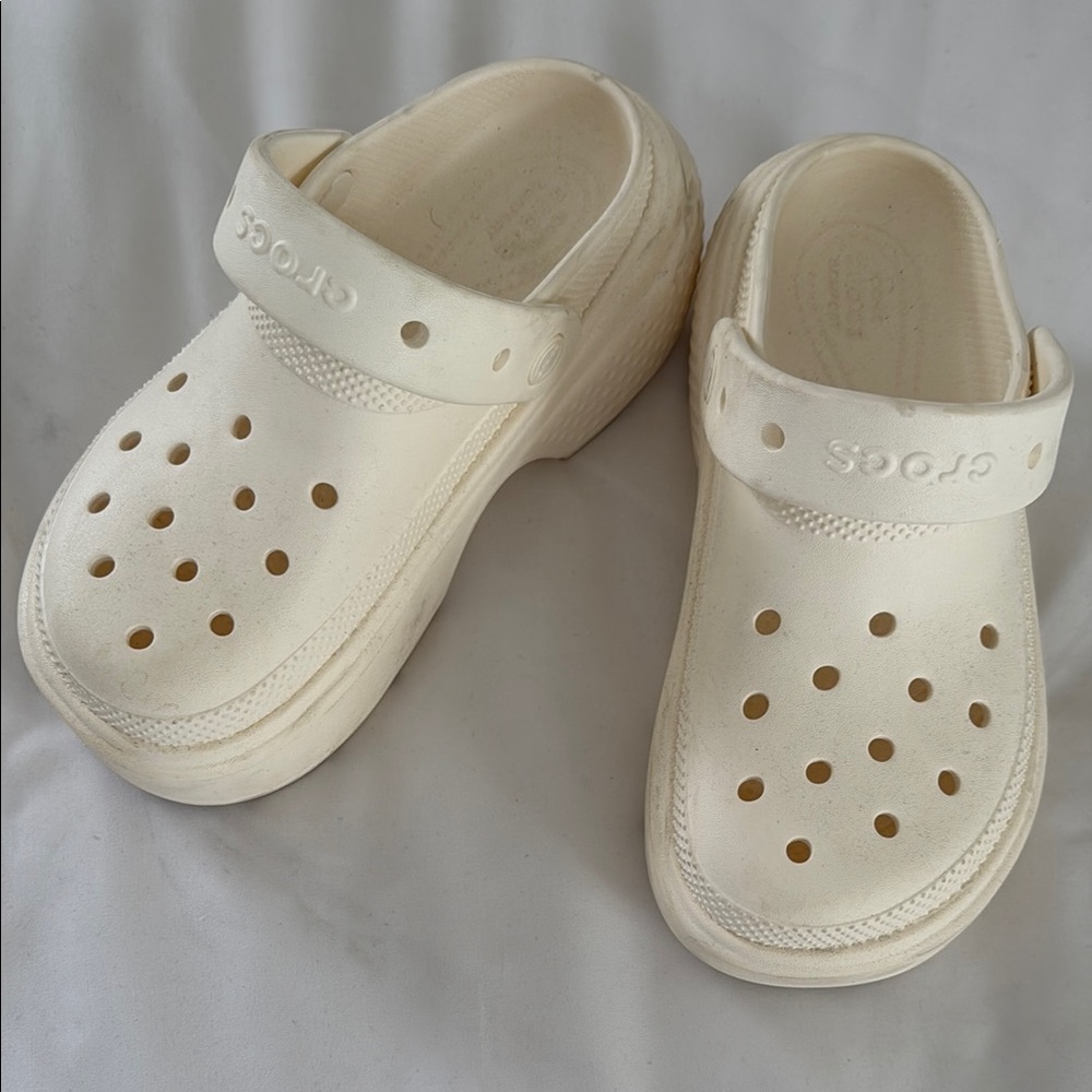 Crocs Kids Classic Clog - Cream